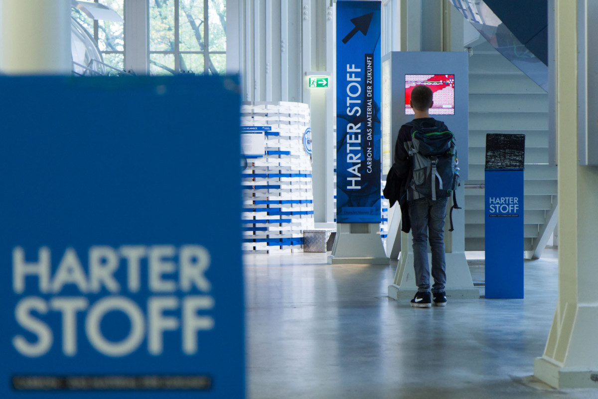 Medienstation und Leitsystem im Deutschen Museum