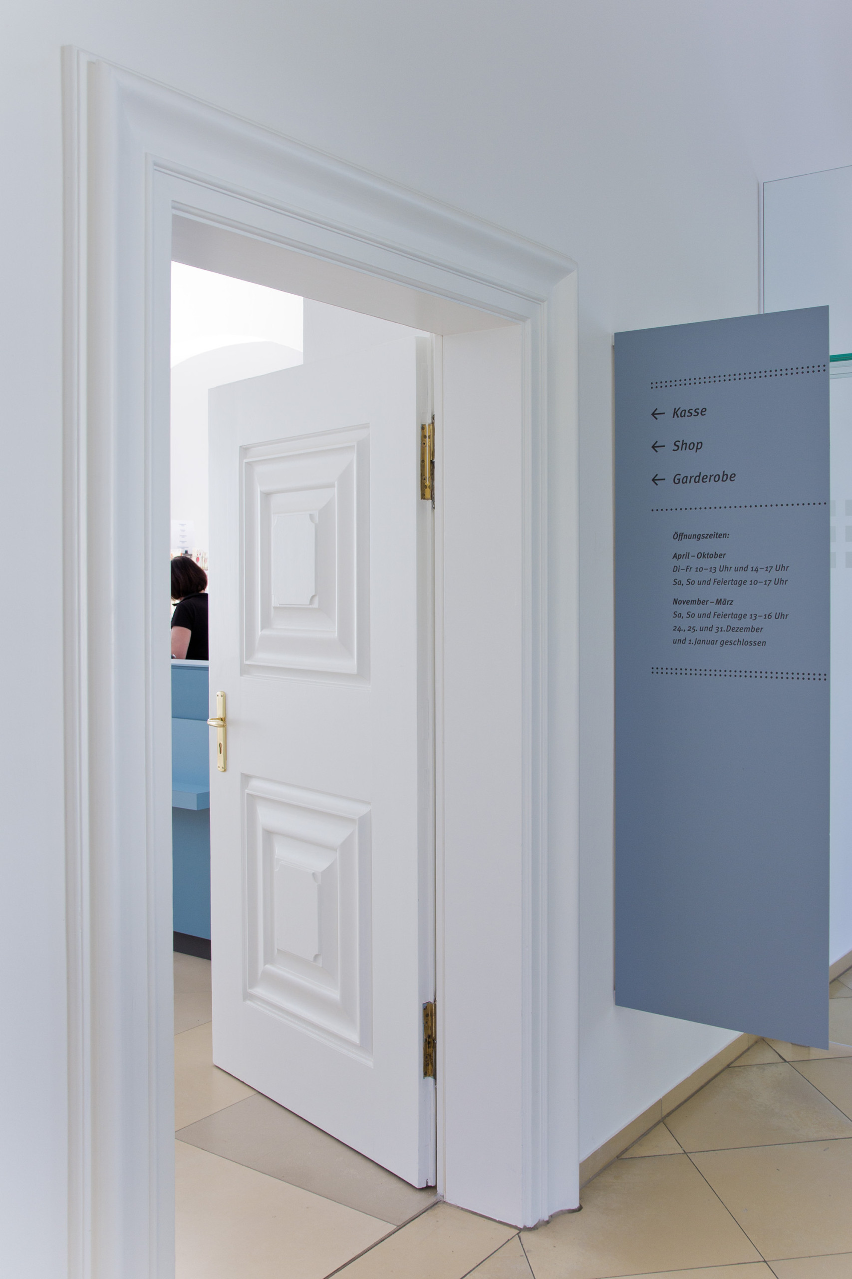 Modernes Leitsystem im Kloster