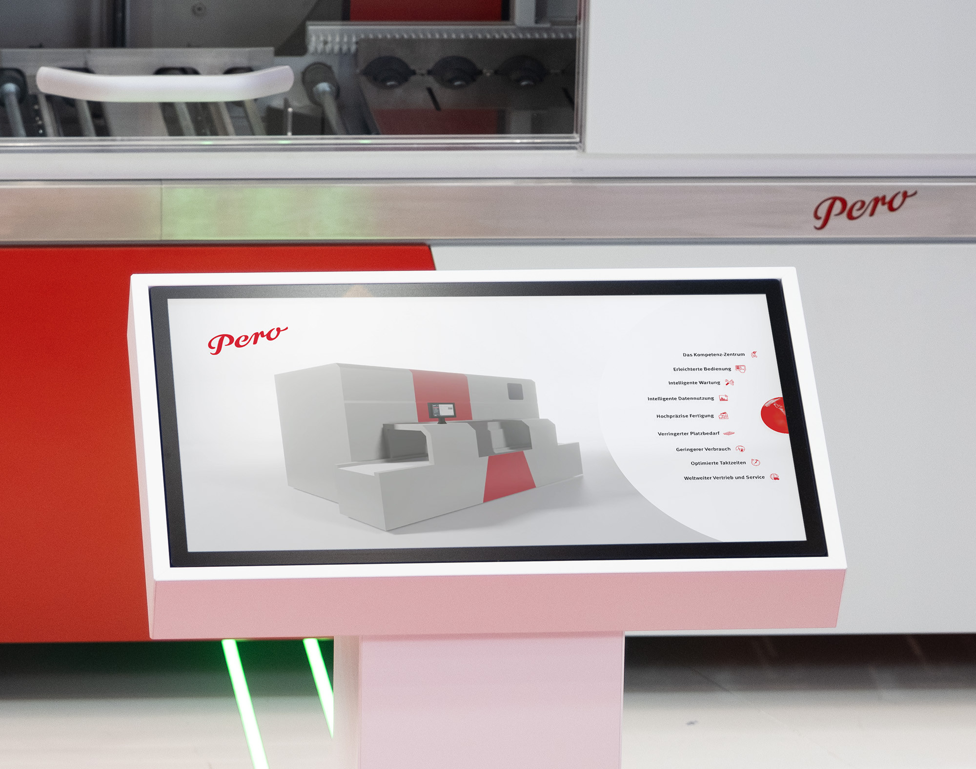 Interaktive Medienstation zu technischen Daten der Anlage N2
