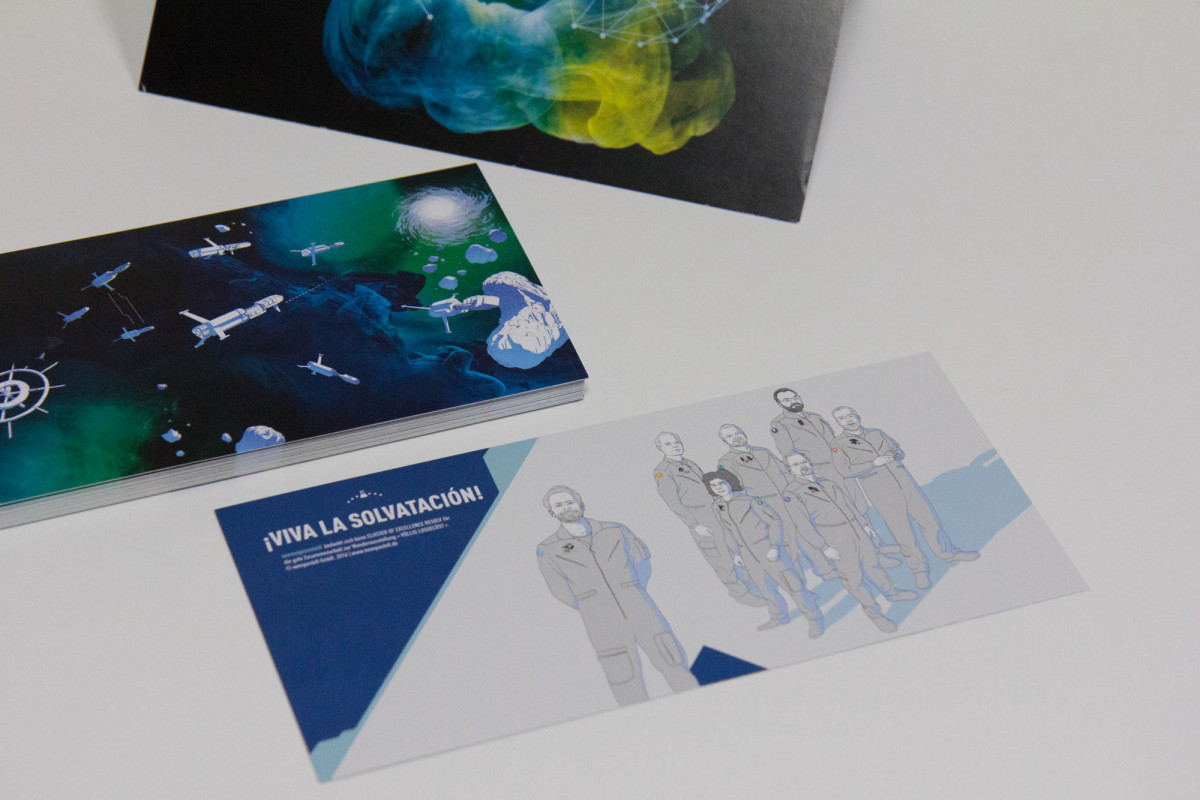 Flyer für Ausstellung / Kampagne der Ruhr Universität Bochum
