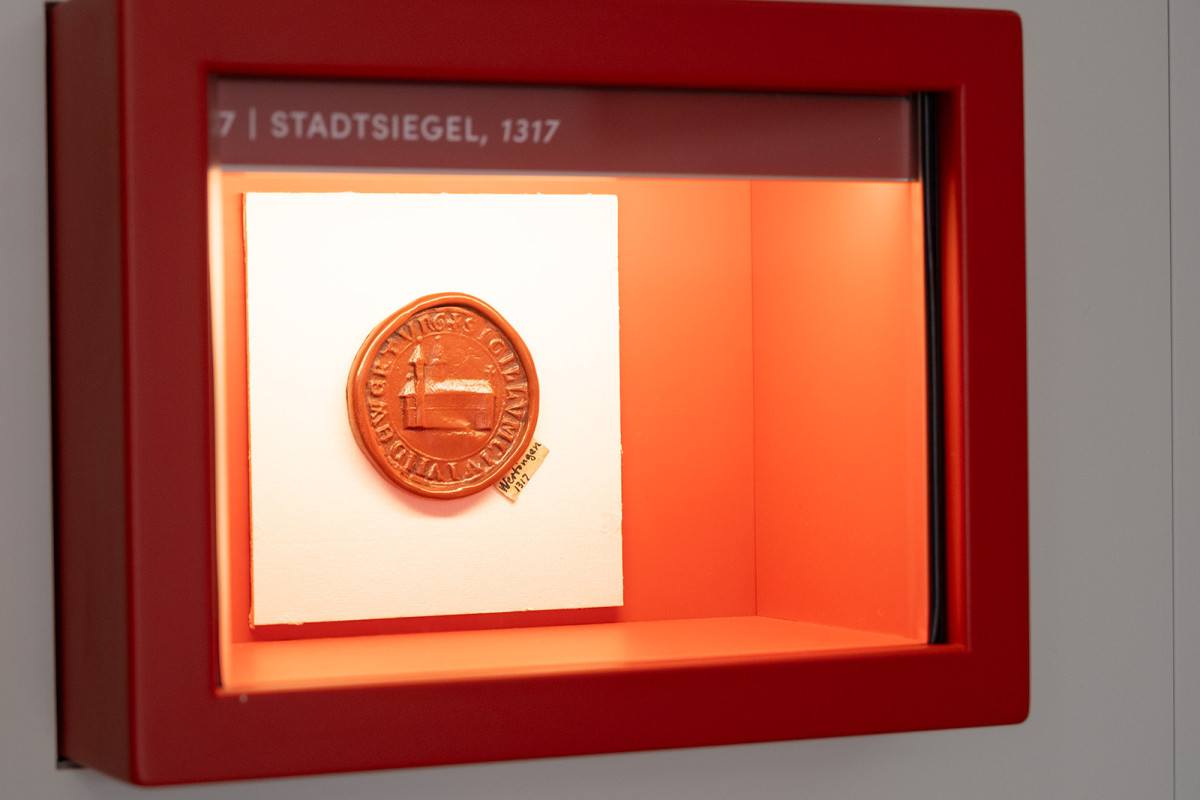 Ausgestelltes Stadtsiegel
